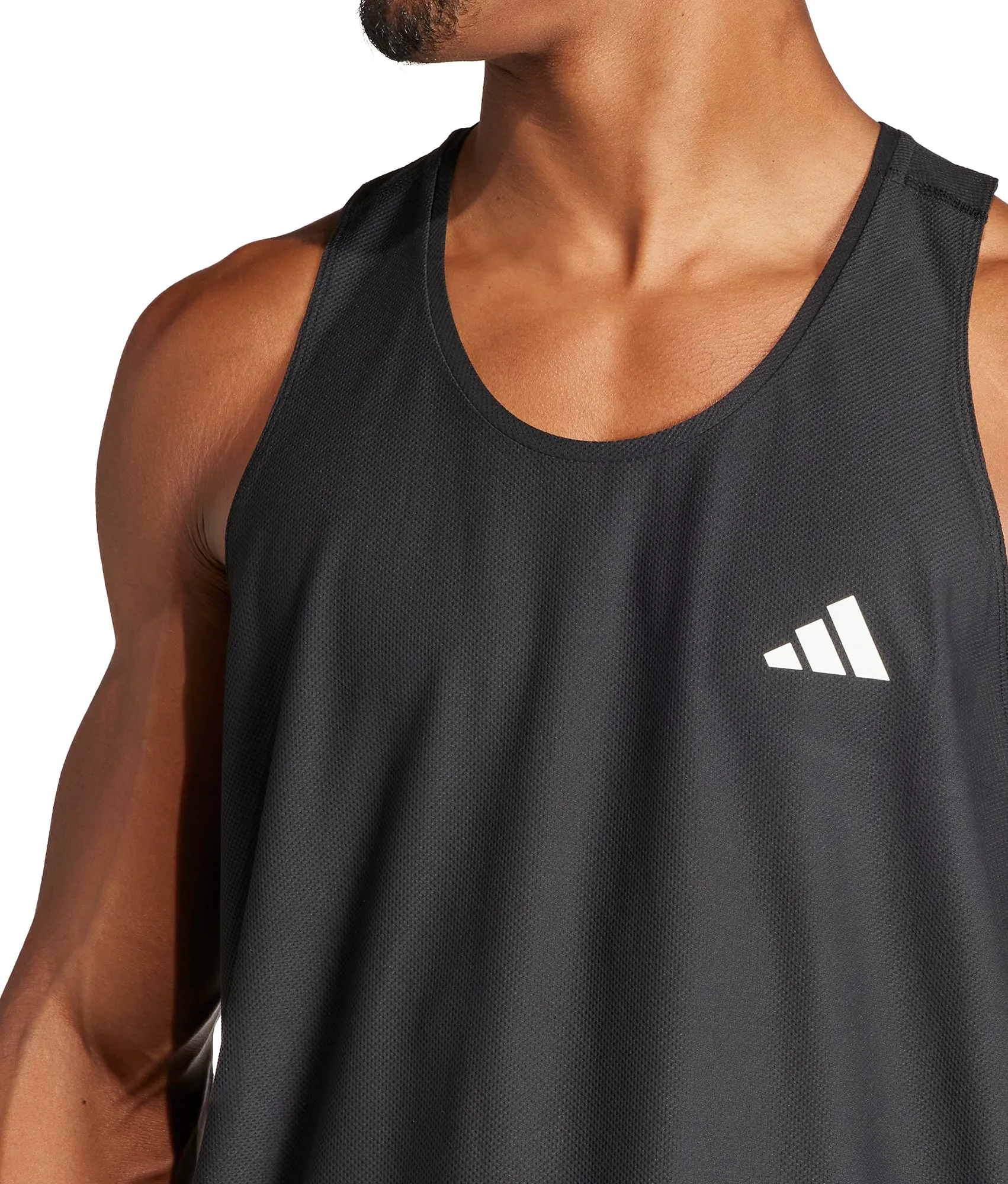 adidas Own The Run Mens Running Vest - Black