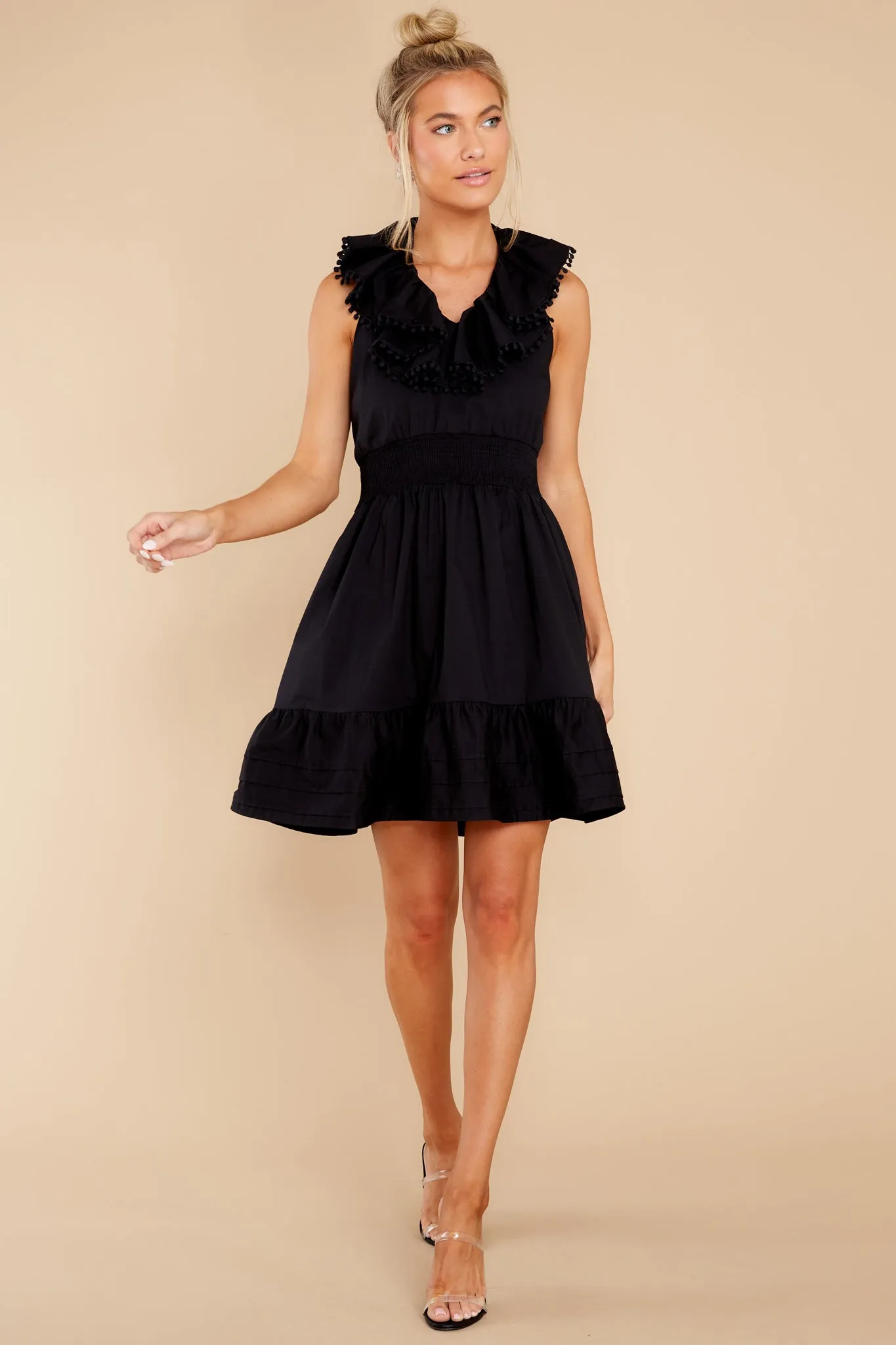 Annie Black Halter Dress