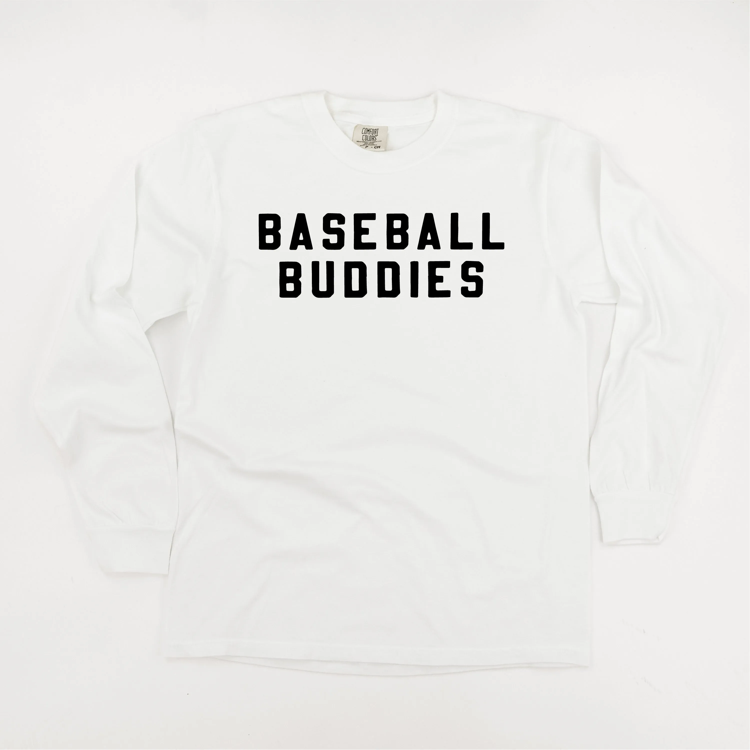 BASEBALL BUDDIES - LONG SLEEVE COMFORT COLORS TEE