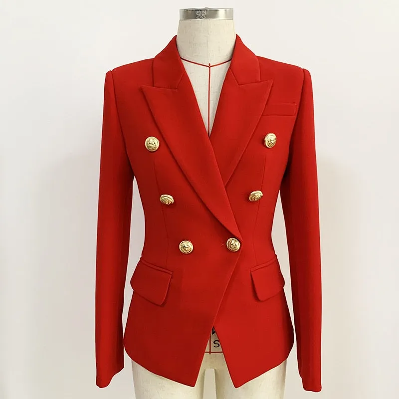 Blazer - Dames - Elegante Blazer van Hoogwaardig Katoen met Slim Fit Pasvorm
