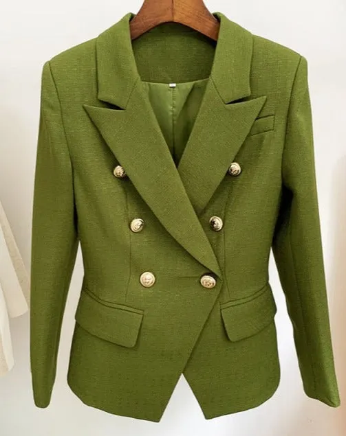 Blazer - Dames - Elegante NASTASIA Blazer van Hoogwaardige Stof met Slim Fit Pasvorm