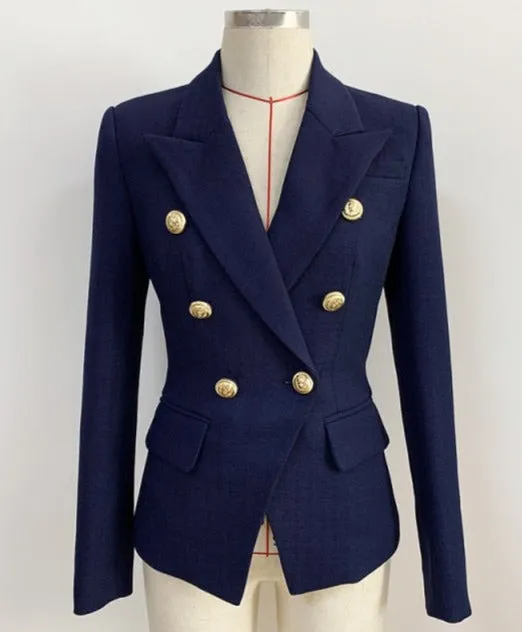 Blazer - Dames - Elegante NASTASIA Blazer van Hoogwaardige Stof met Slim Fit Pasvorm