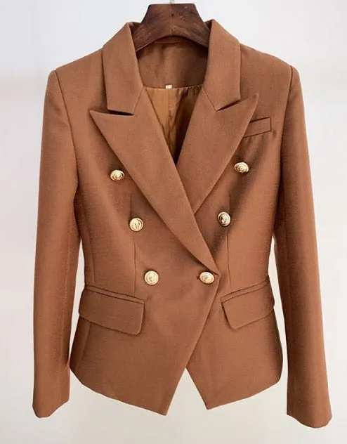 Blazer - Dames - Elegante NASTASIA Blazer van Hoogwaardige Stof met Slim Fit Pasvorm