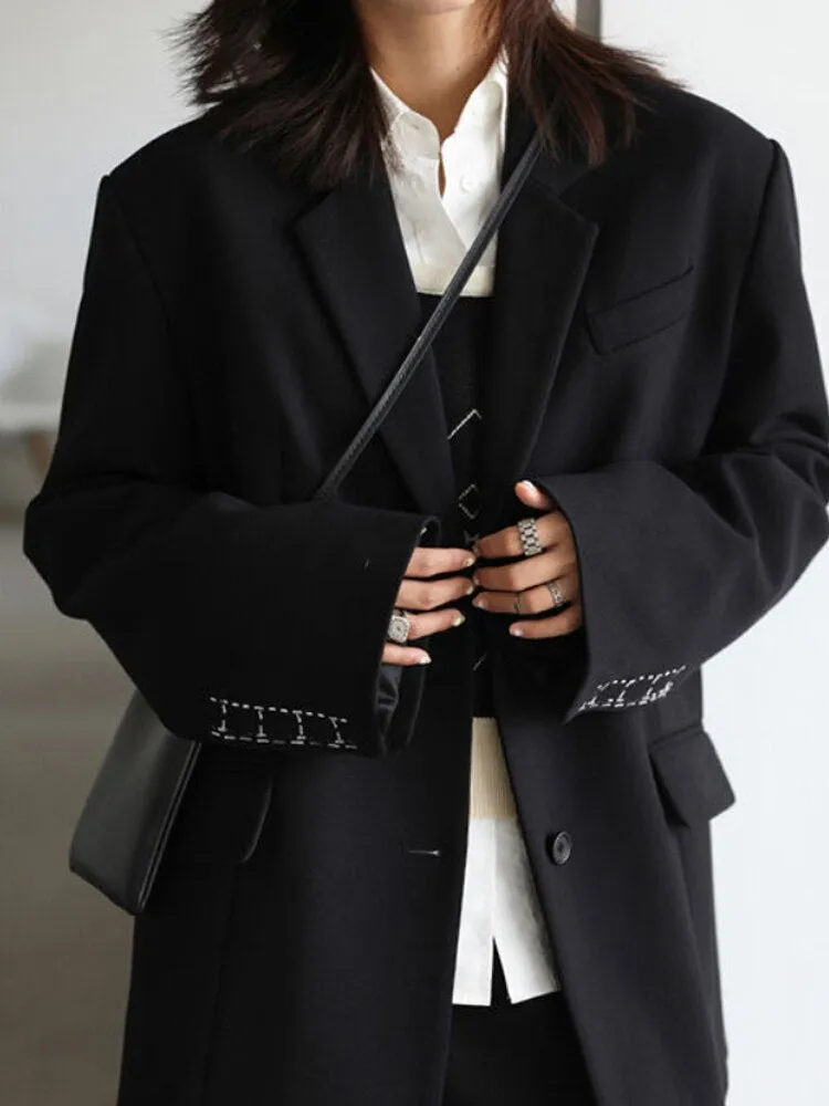 Blazer - Dames - Elegante Riana Blazer van Hoogwaardige Stof met Slim Fit Pasvorm