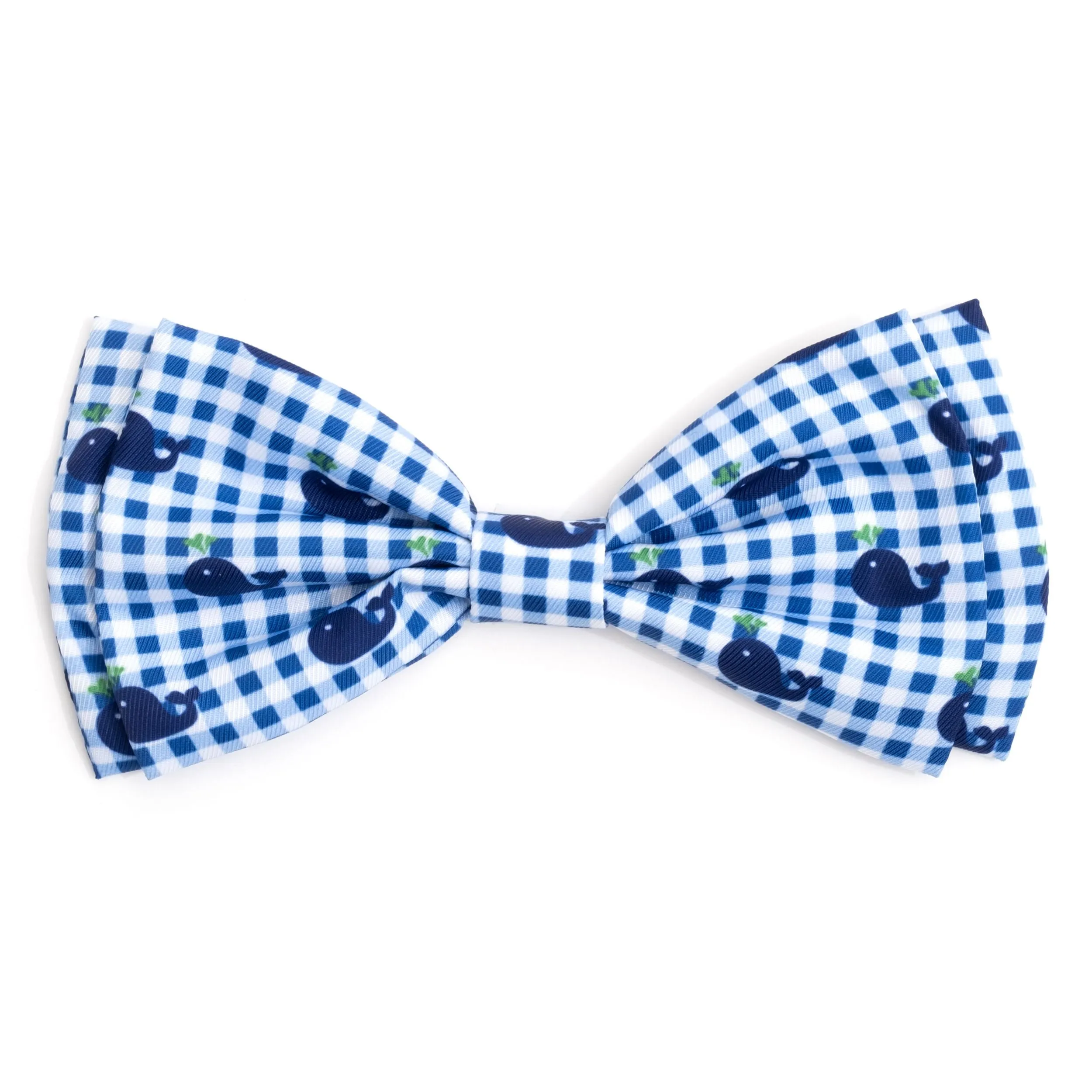 Bow Tie | Gingham Whales