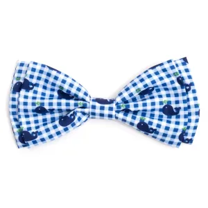 Bow Tie | Gingham Whales