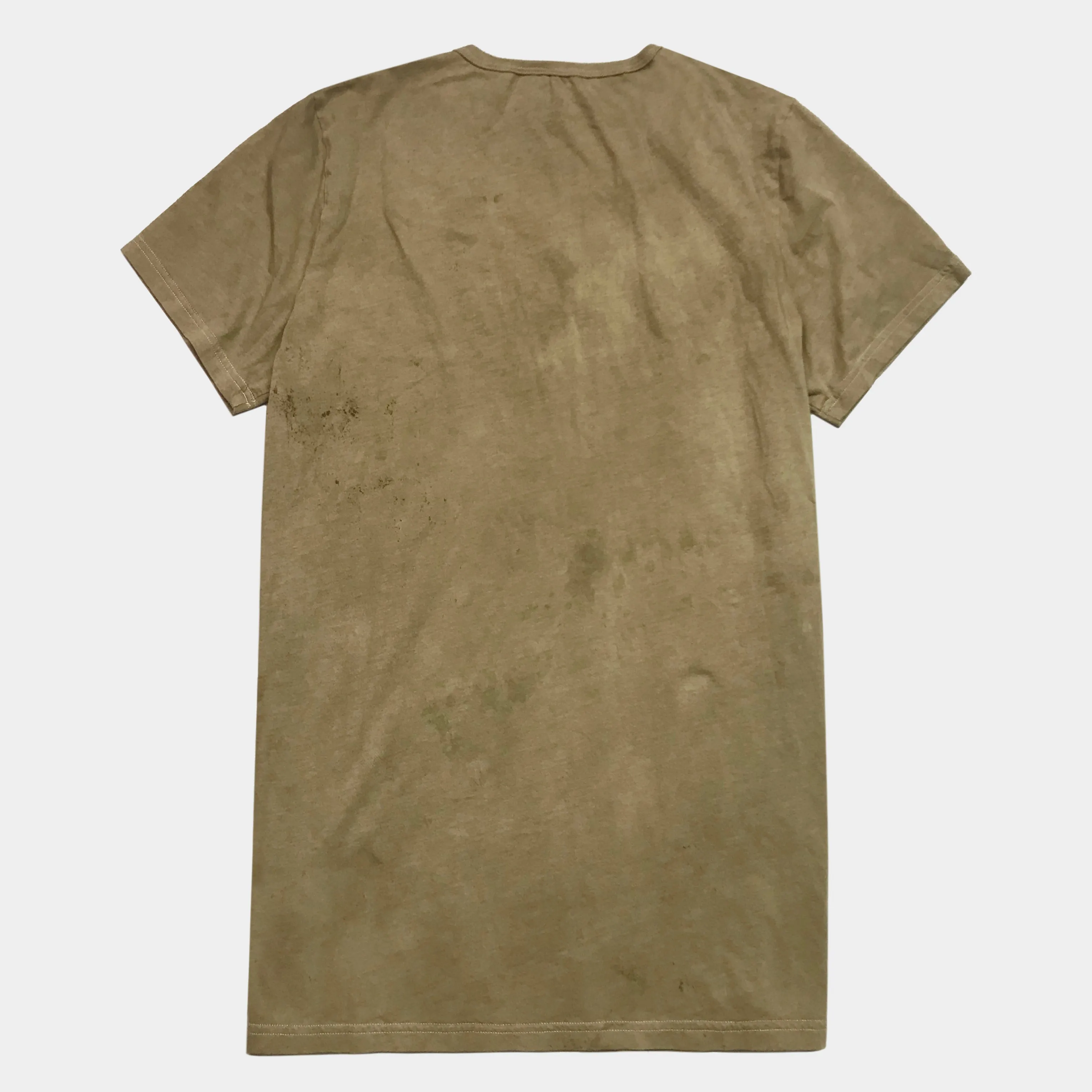BZEN M.3210-KAITO REGULAR FIT SHORT SLEEVE 3 BUTTON JERSEY HENLEY-145GSM-E0 BRONZE
