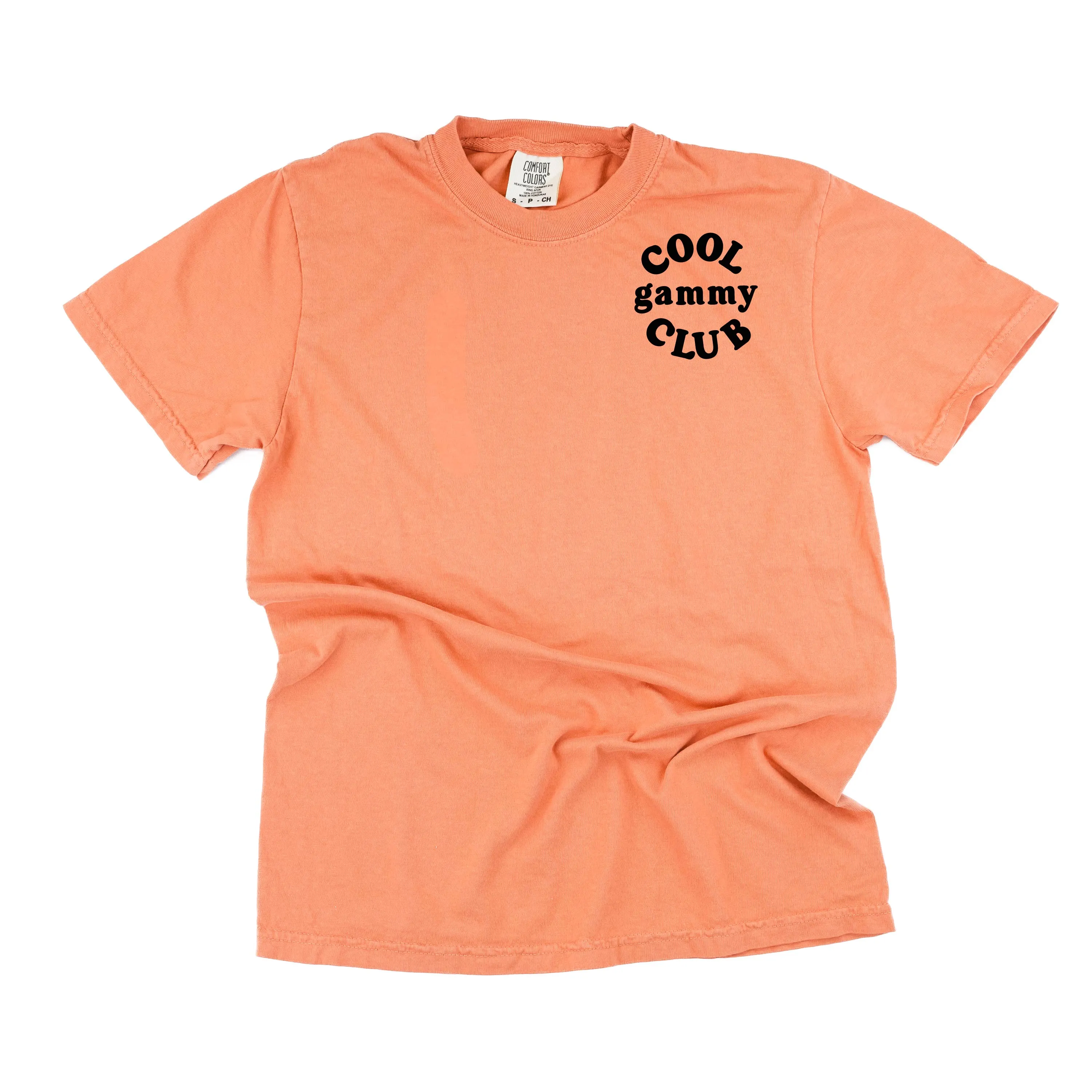 COOL Gammy CLUB - Pocket Design - SHORT SLEEVE COMFORT COLORS TEE
