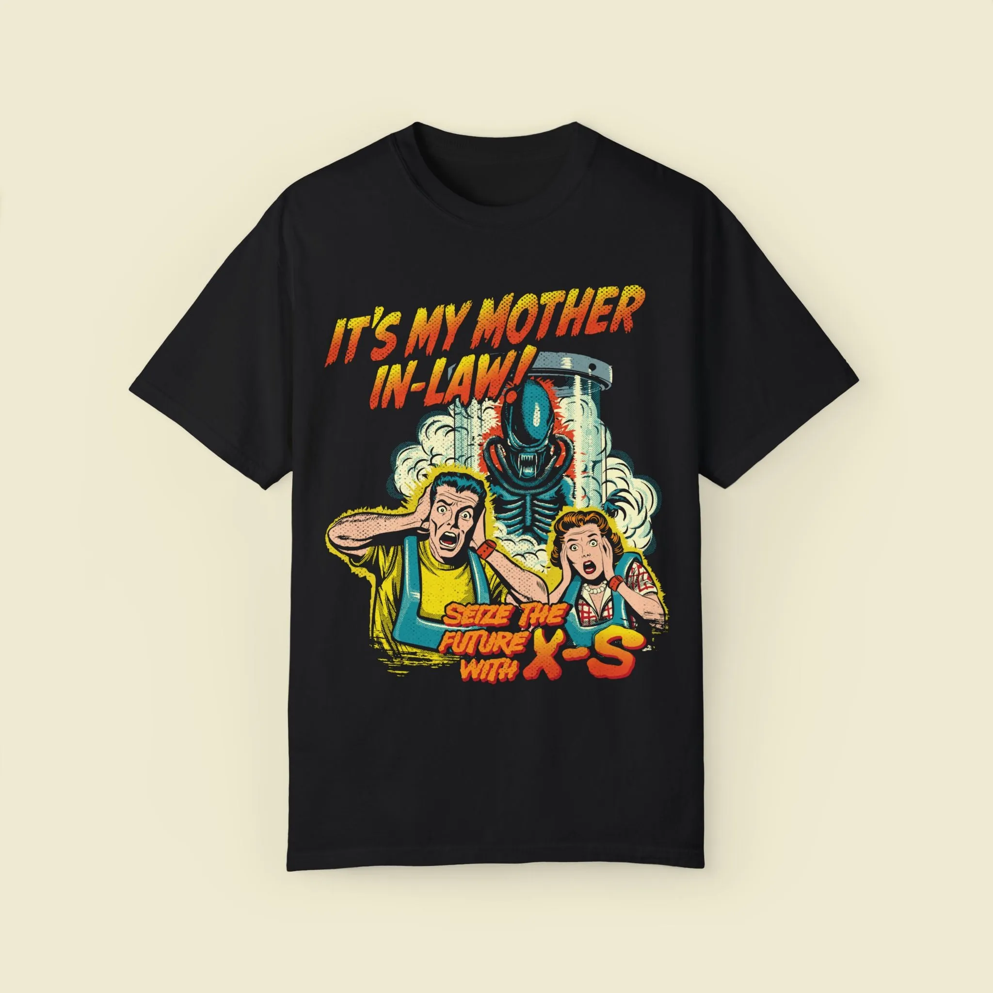 ExtraTERRORestrial Comfort Color Tee