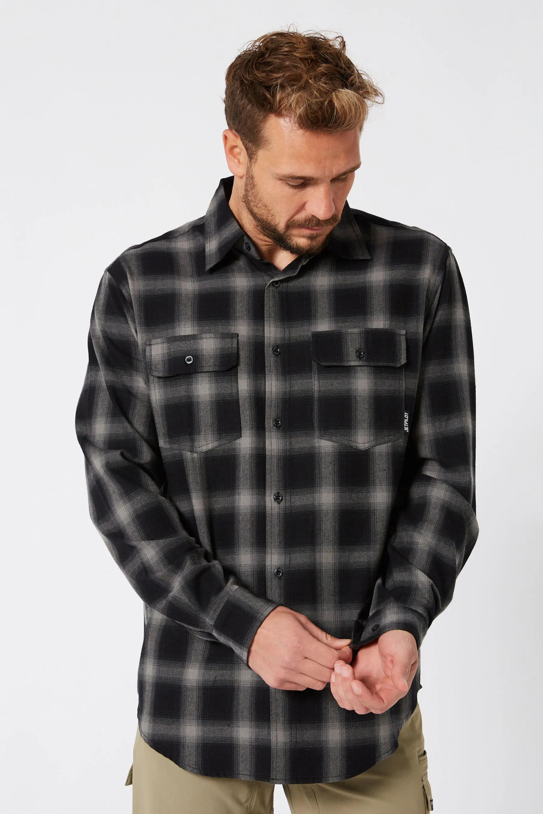 Jet Pilot JPW50 Mens Flannel Shirt