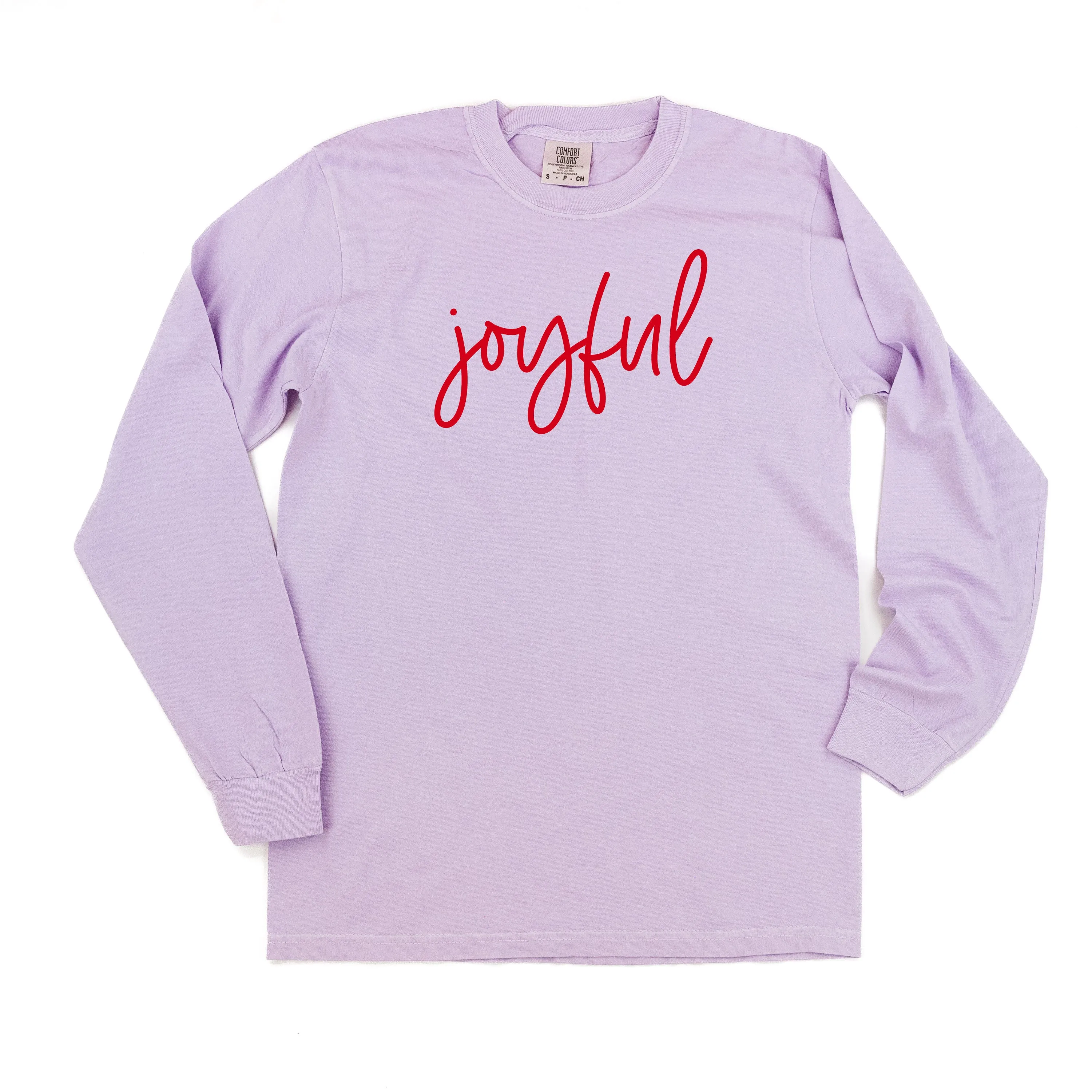 Joyful - LONG SLEEVE Comfort Colors Tee