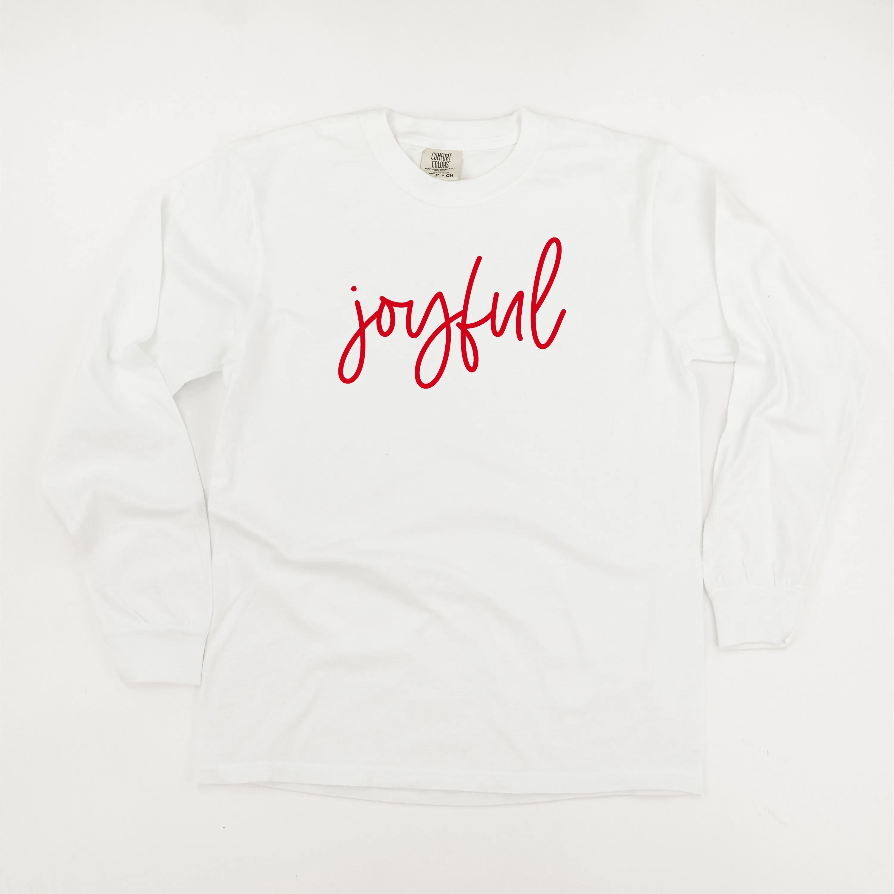 Joyful - LONG SLEEVE Comfort Colors Tee