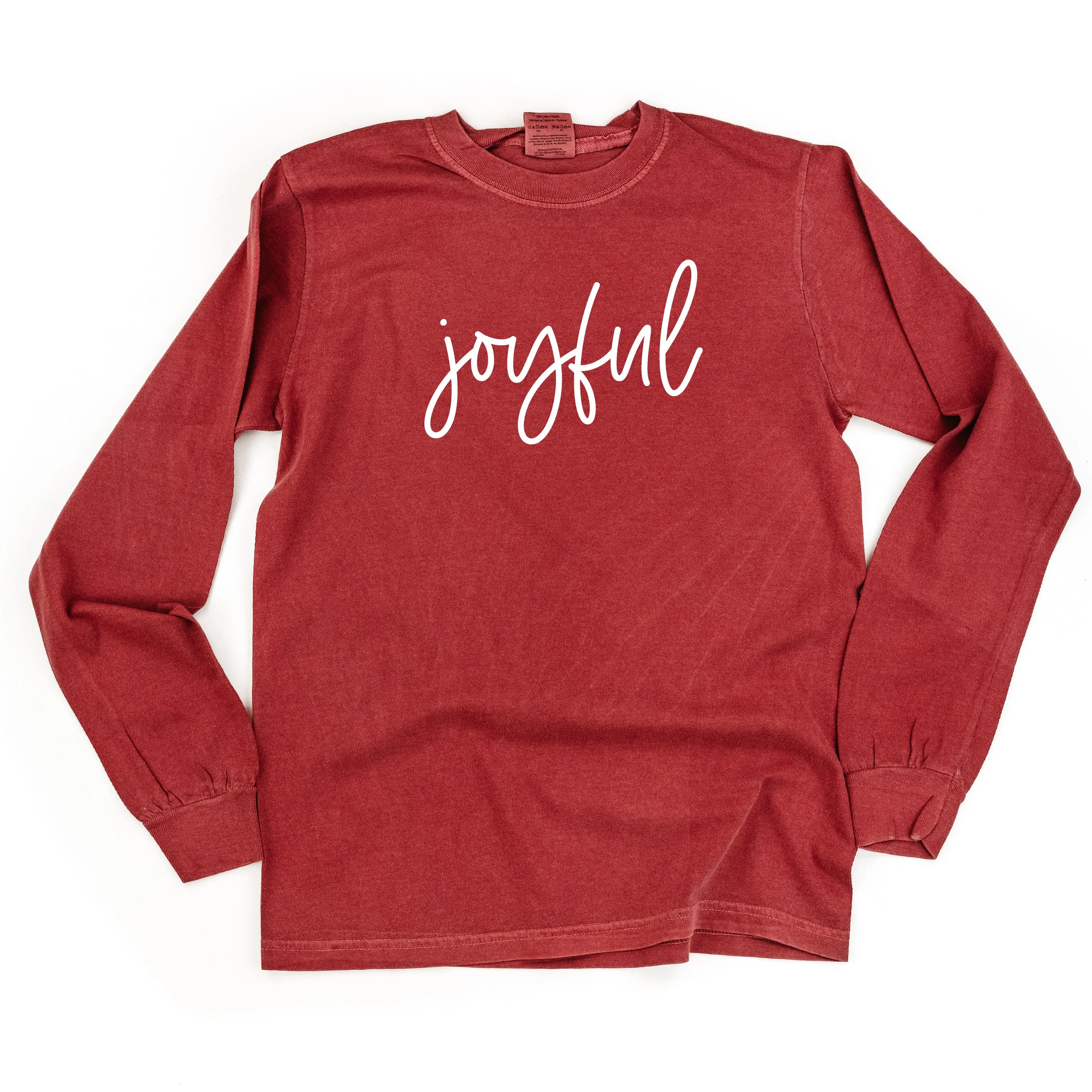 Joyful - LONG SLEEVE Comfort Colors Tee
