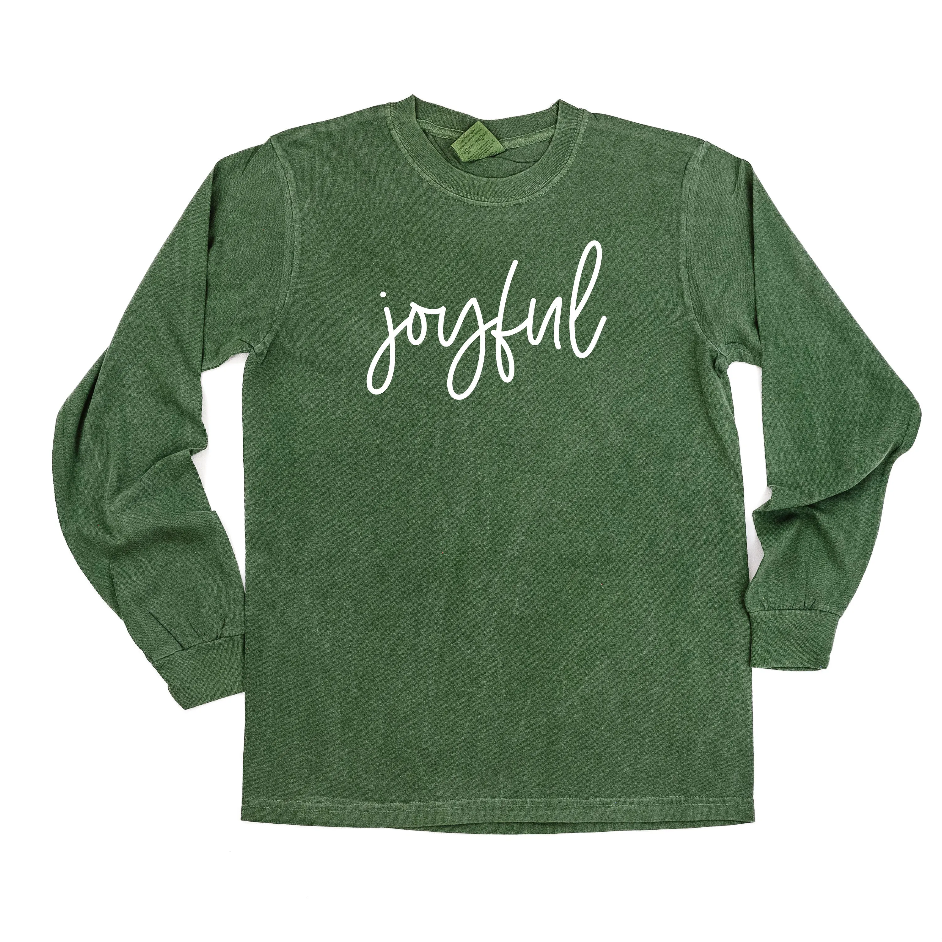 Joyful - LONG SLEEVE Comfort Colors Tee