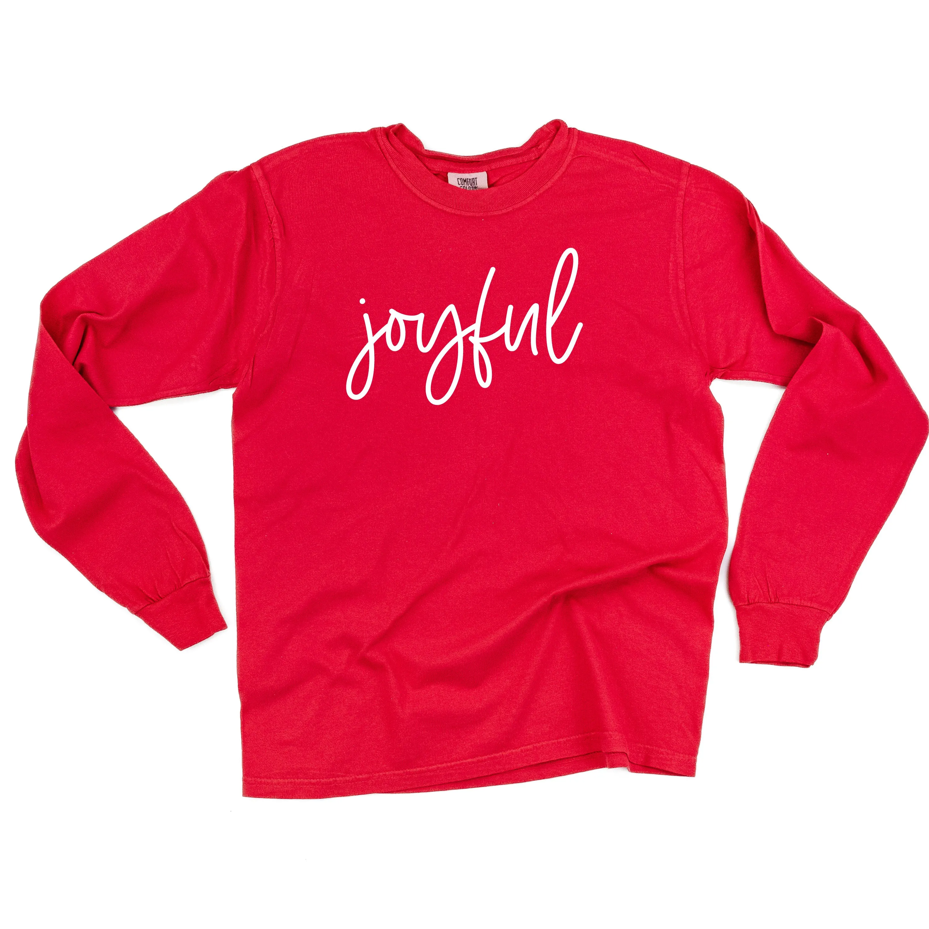 Joyful - LONG SLEEVE Comfort Colors Tee