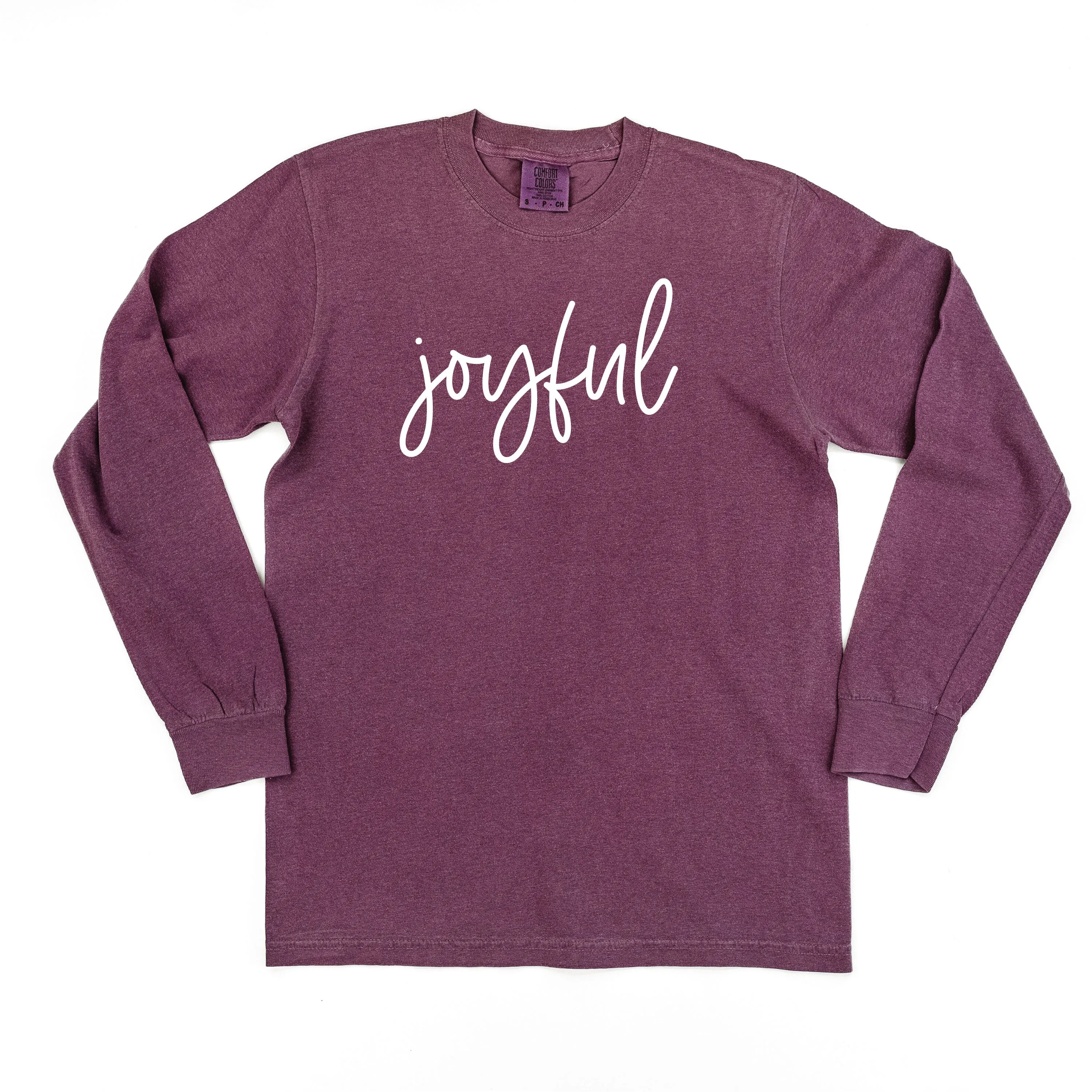 Joyful - LONG SLEEVE Comfort Colors Tee