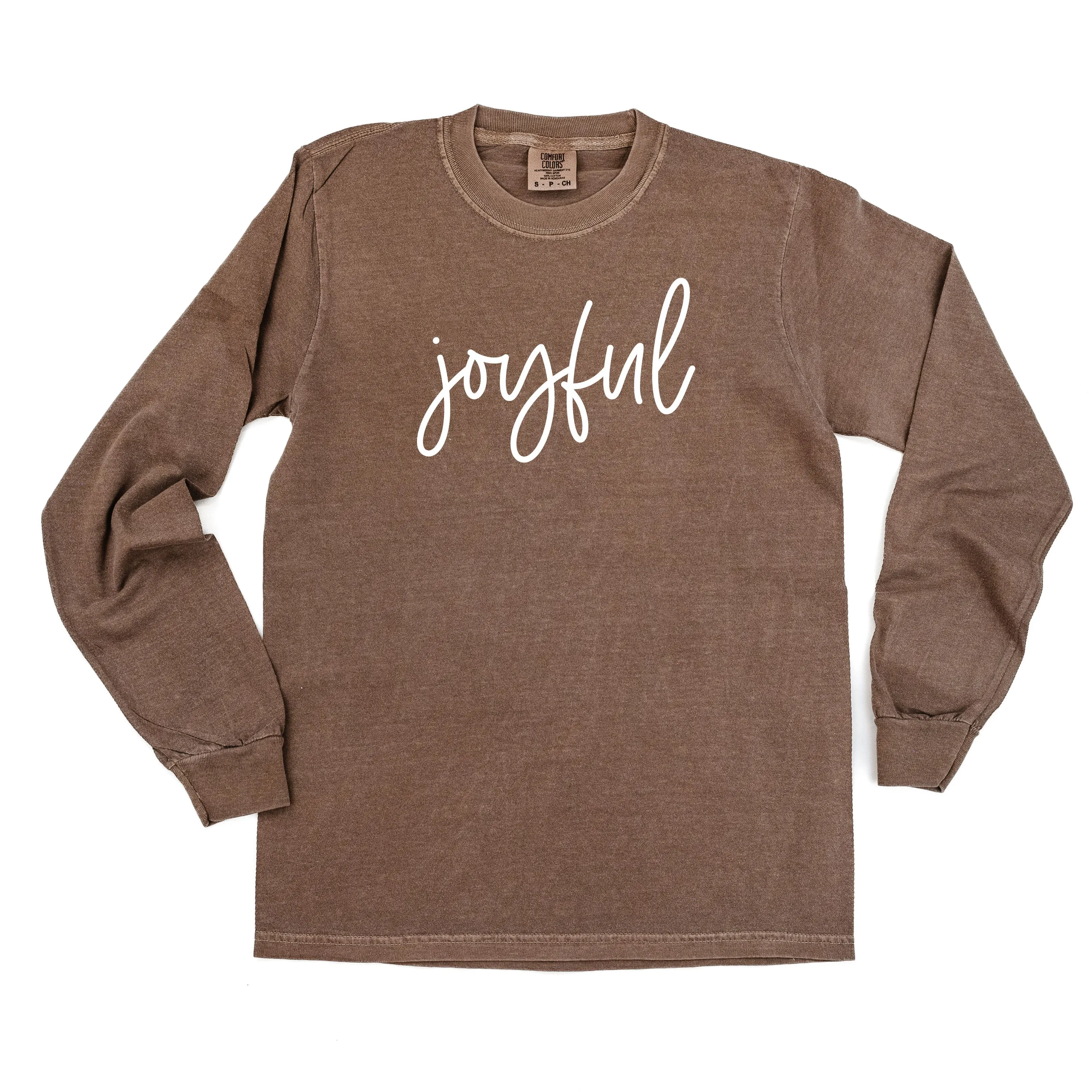 Joyful - LONG SLEEVE Comfort Colors Tee