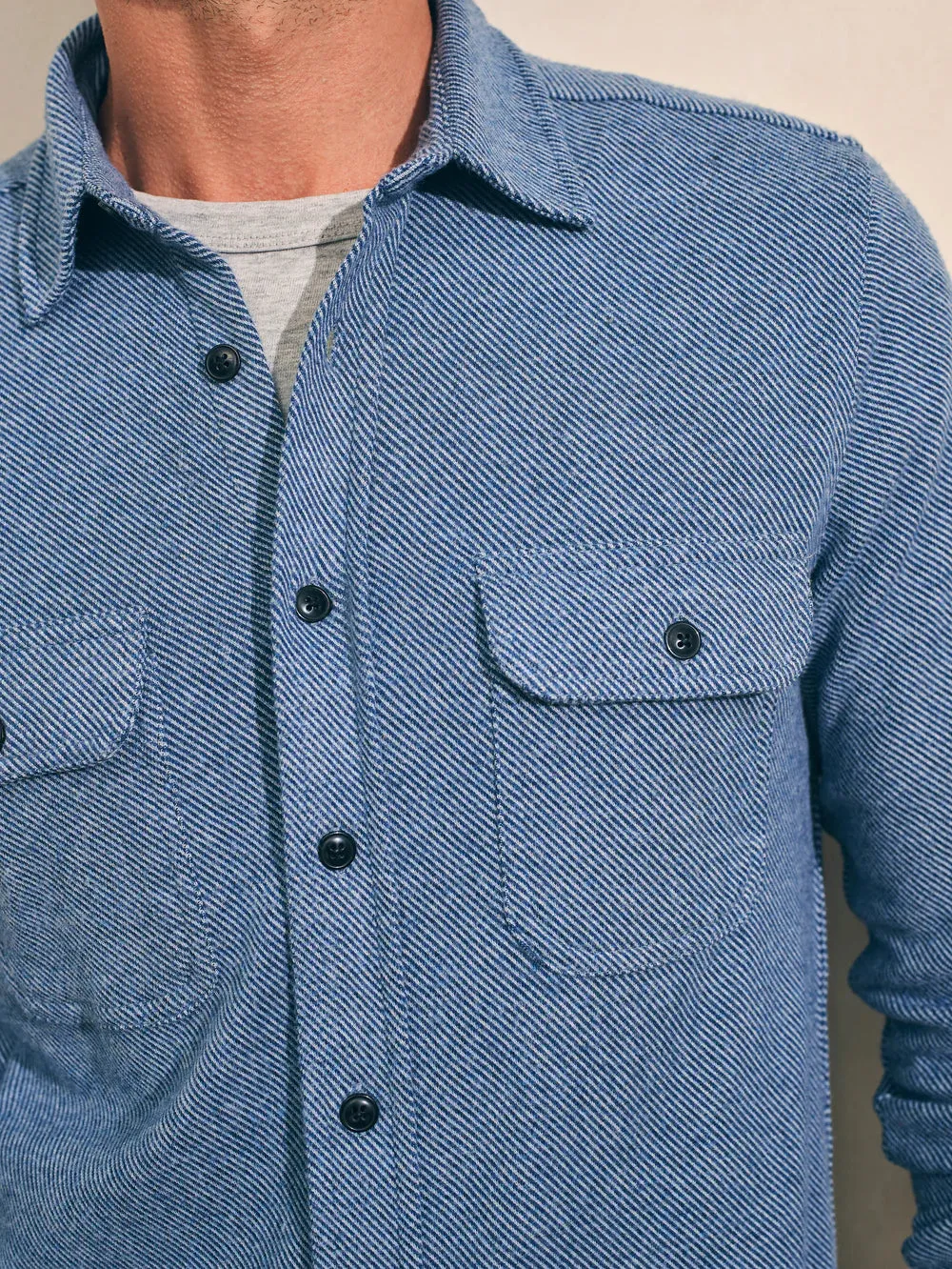 Legend Sweater Shirt - Glacier Blue Twill
