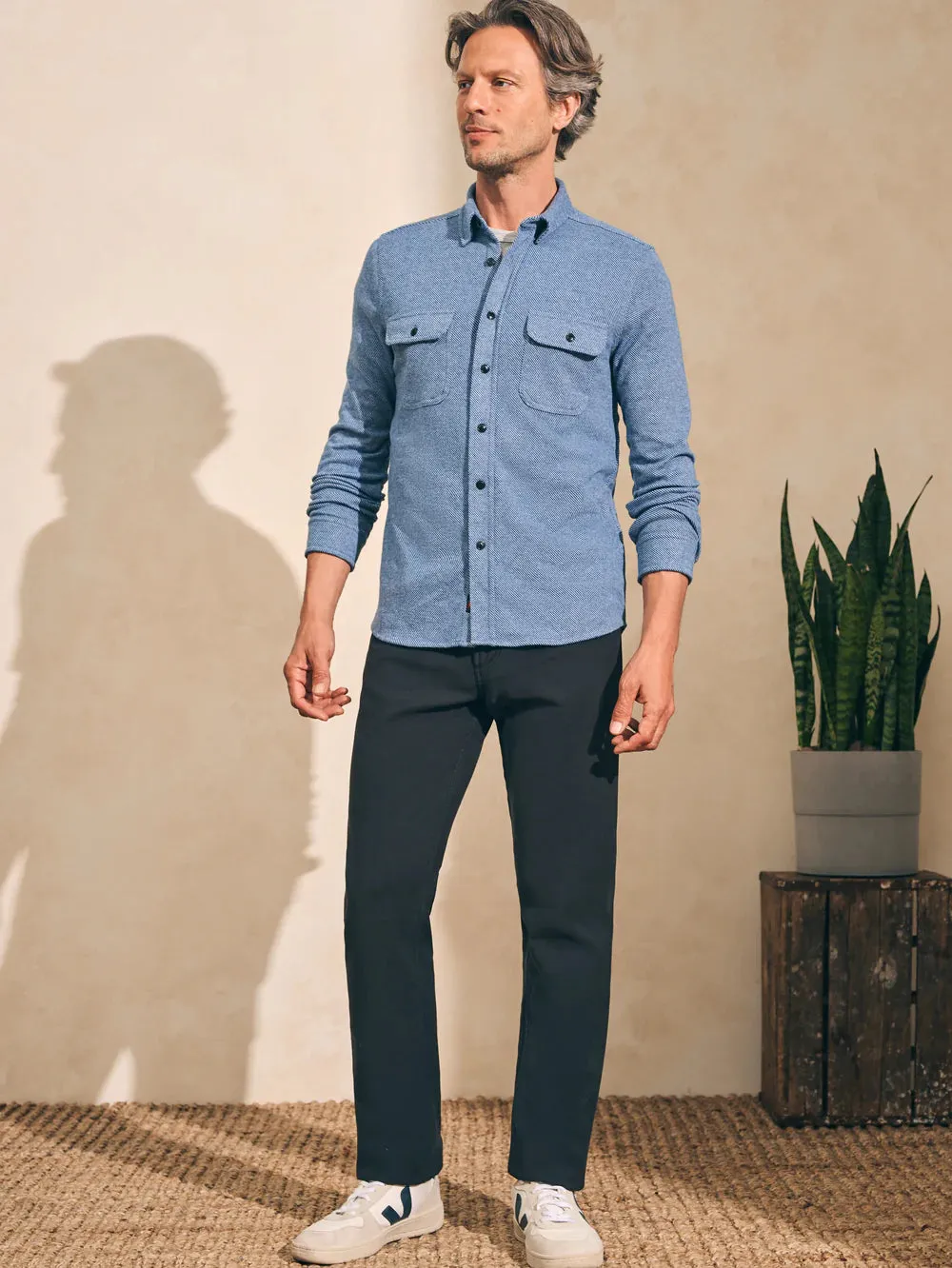 Legend Sweater Shirt - Glacier Blue Twill