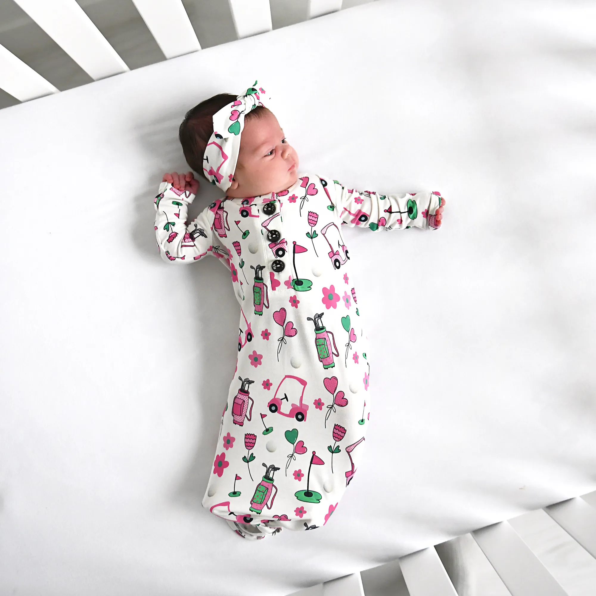 Lexi Pink Golf GOWN