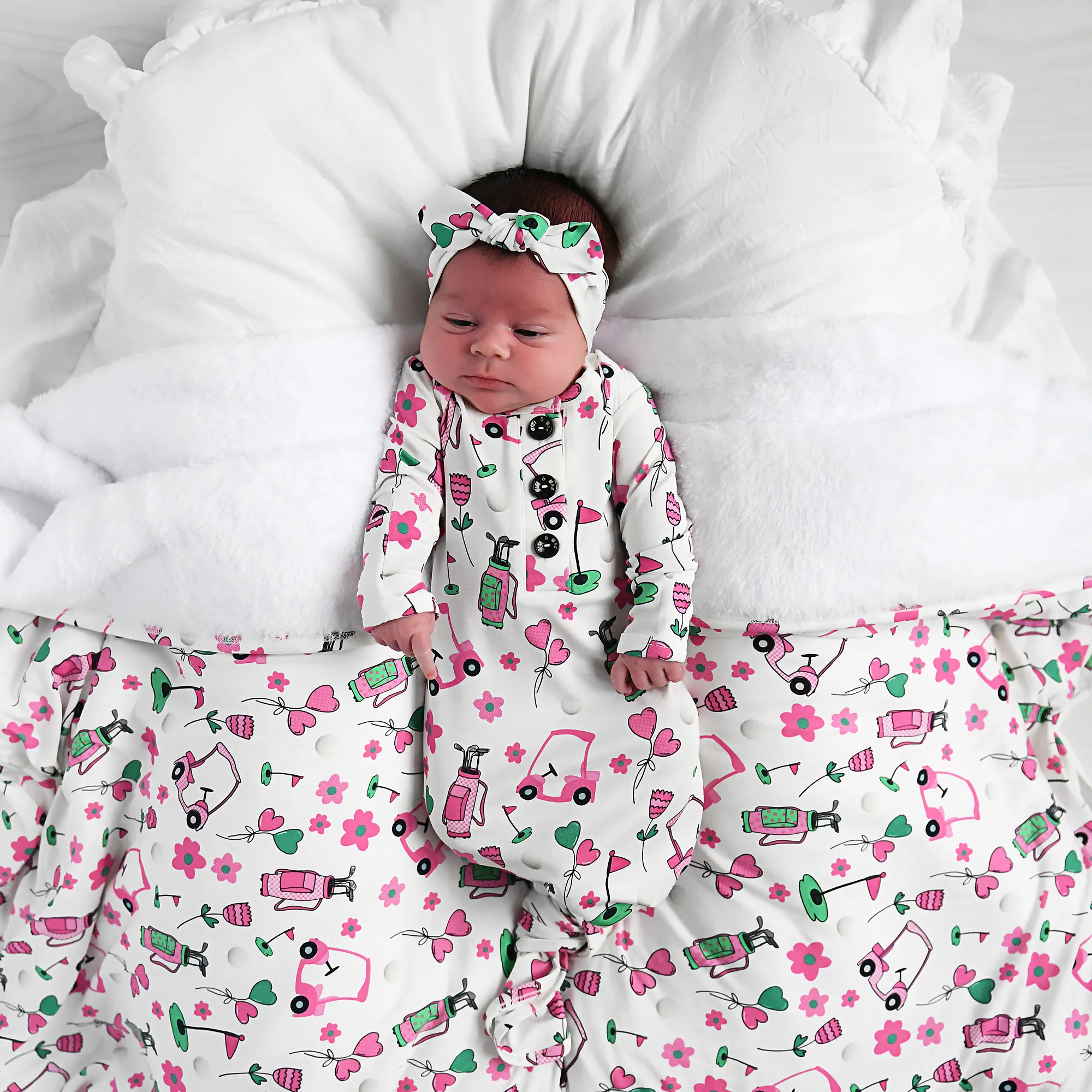Lexi Pink Golf GOWN