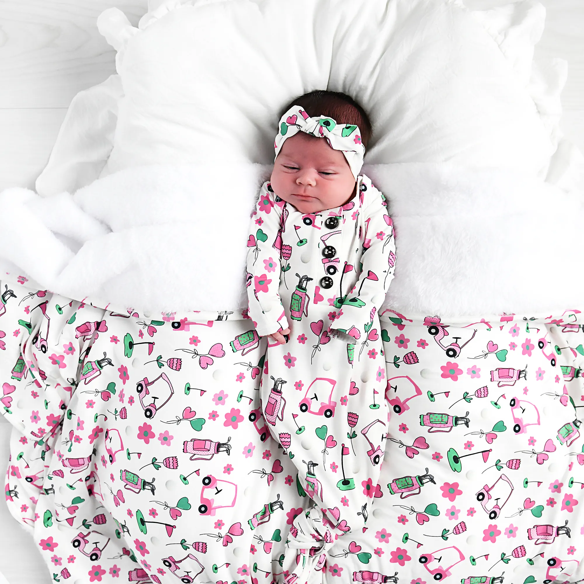 Lexi Pink Golf GOWN