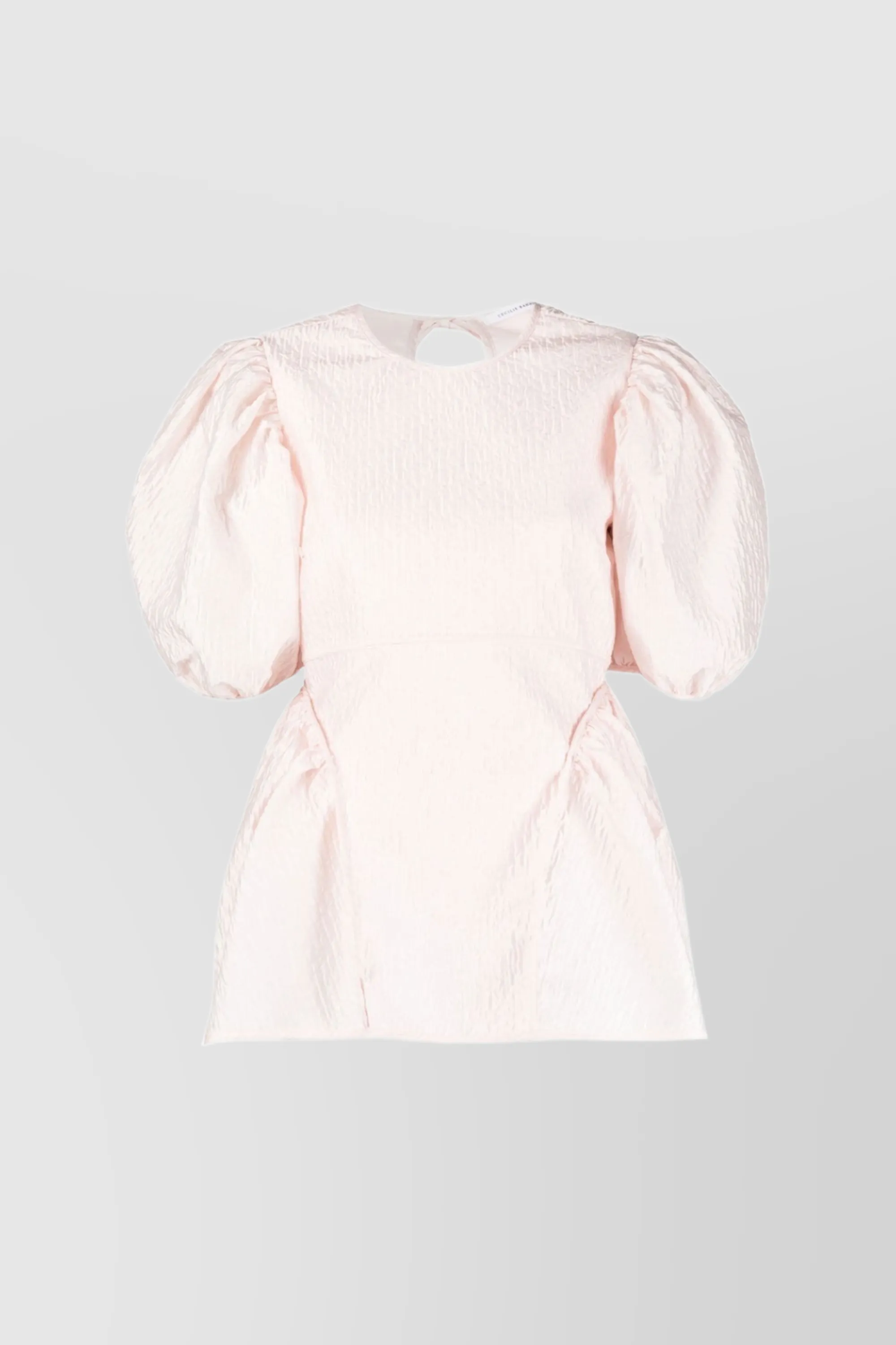 Puff sleeve top with side panels