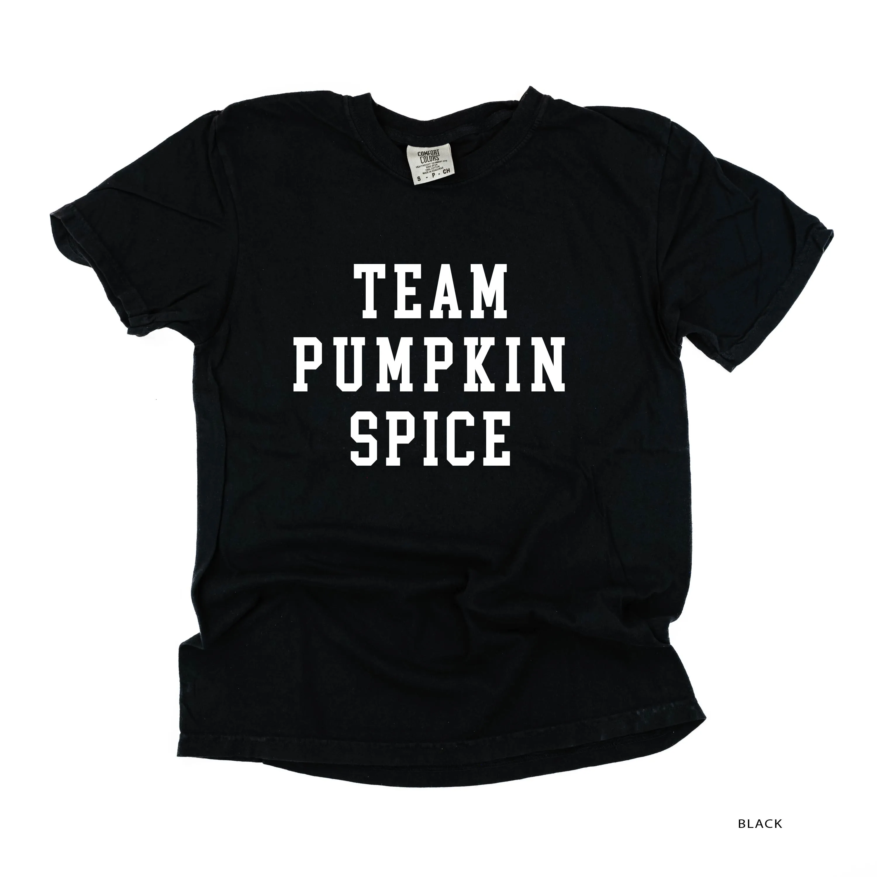 Team Pumpkin Spice - SHORT SLEEVE COMFORT COLORS TEE