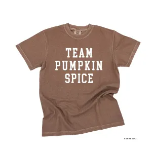 Team Pumpkin Spice - SHORT SLEEVE COMFORT COLORS TEE